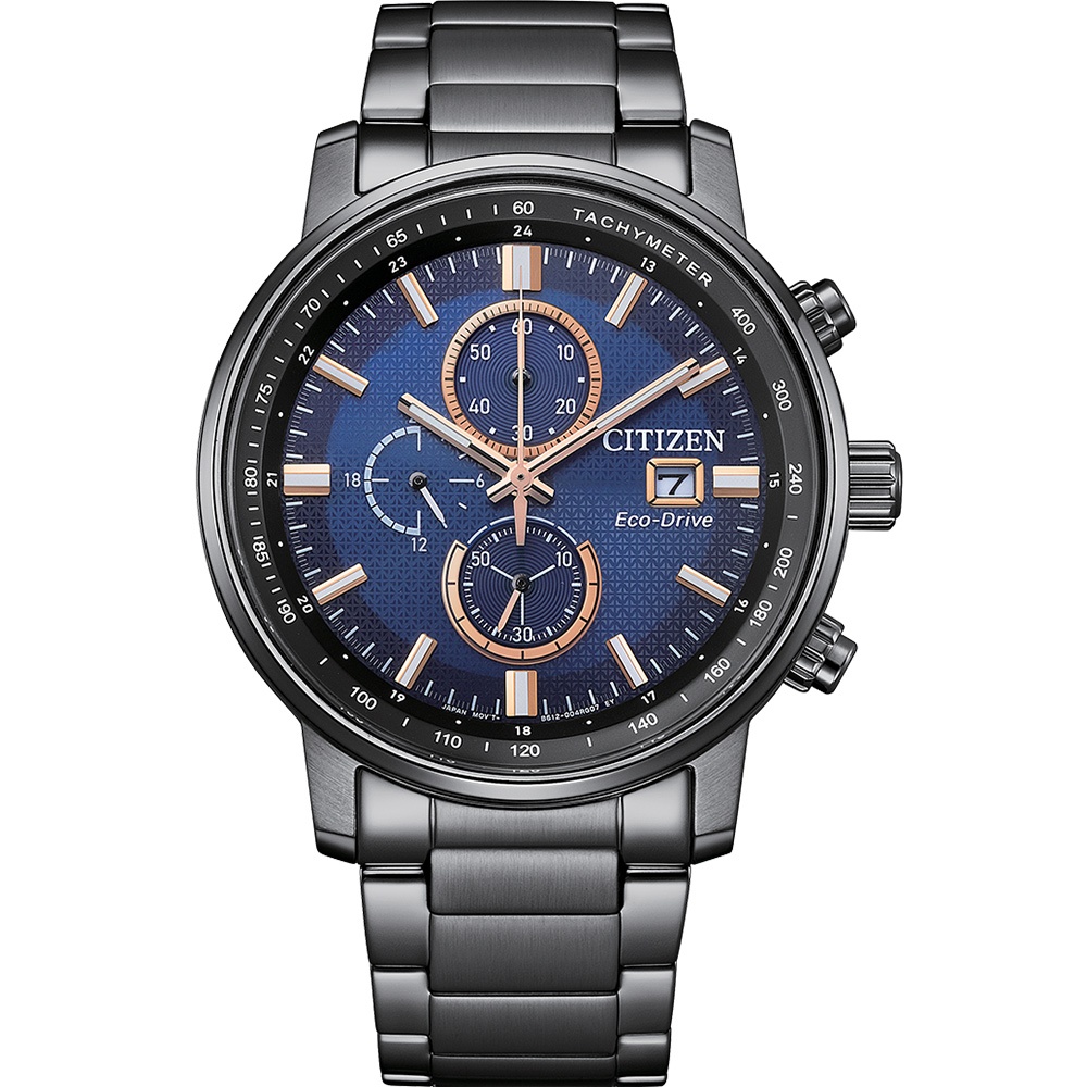 CITIZEN 星辰 亞洲限定 光動能計時手錶 禮物 CA0845-83L, , large