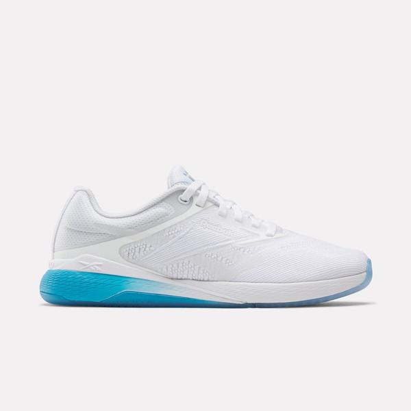 Reebok Nano X5 女 訓練鞋 穩定 健身 重訓 白 藍 [100225451]