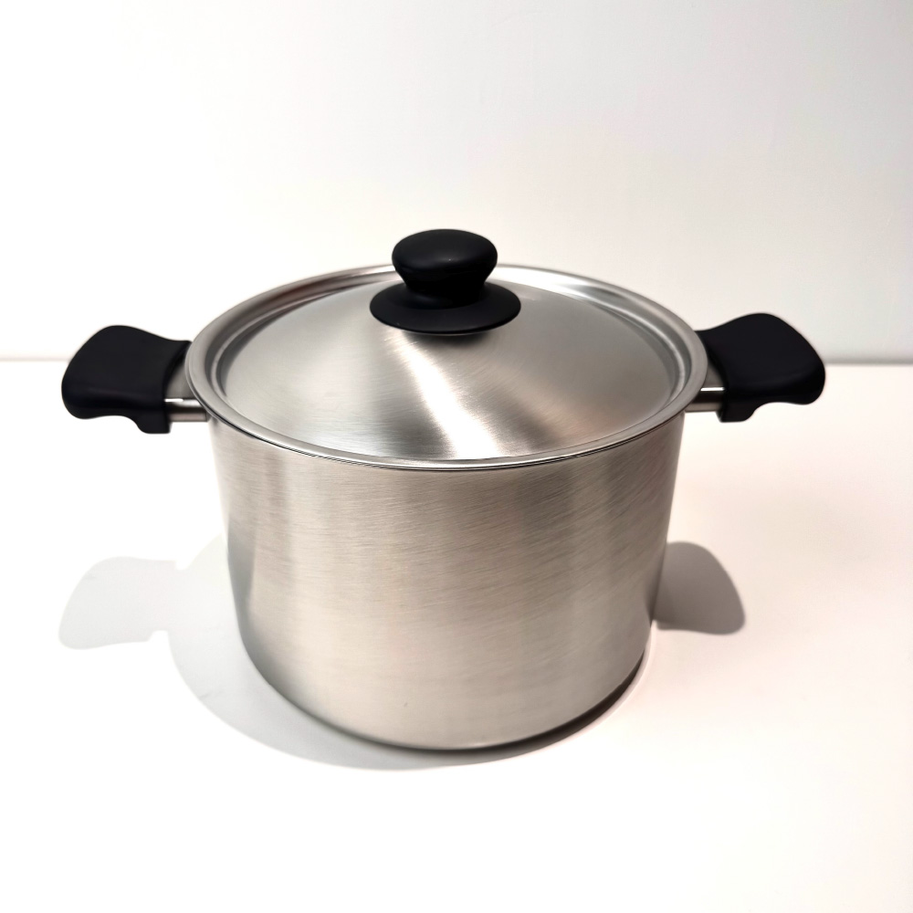 [柳宗理] 日本製｜22cm霧面不銹鋼｜深鍋, , large