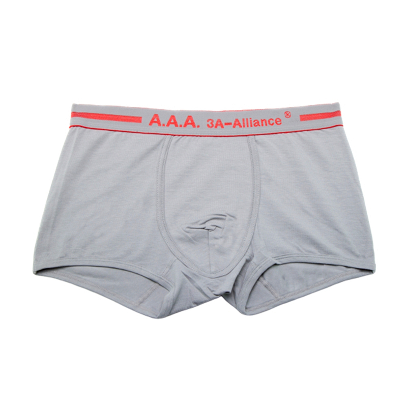 ﹝ 3A-Alliance ﹞經典素色U型四角褲/灰色, , large