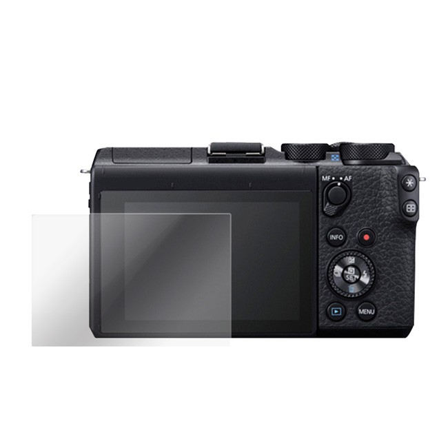 Kamera 9H鋼化玻璃保護貼 for Canon EOS M6II, , large