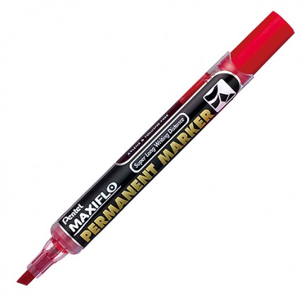 【 Pentel 飛龍 】後壓油性筆 圓頭 MAXIFLO 1.5~4.5mm /支  NLF60 - 多款可選, , large