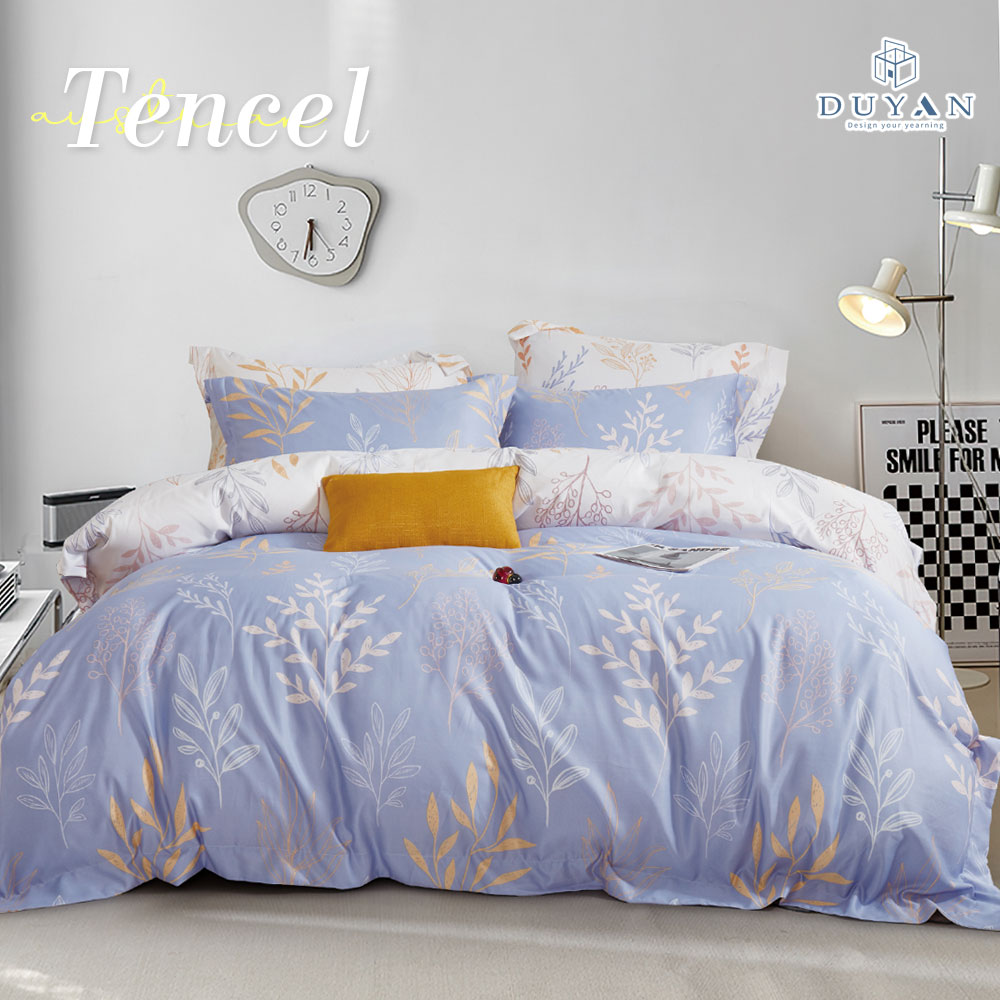 【DUYAN 竹漾】 奧地利天絲單人/雙人/加大床包鋪棉兩用被套組 / 多款任選 台灣製	, , large