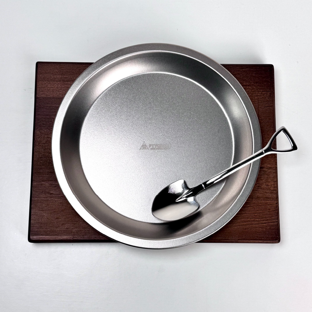 PTYGRACE｜20.5cm 純鈦餐盤｜日本燕三條製造｜PY-SL19｜, , large