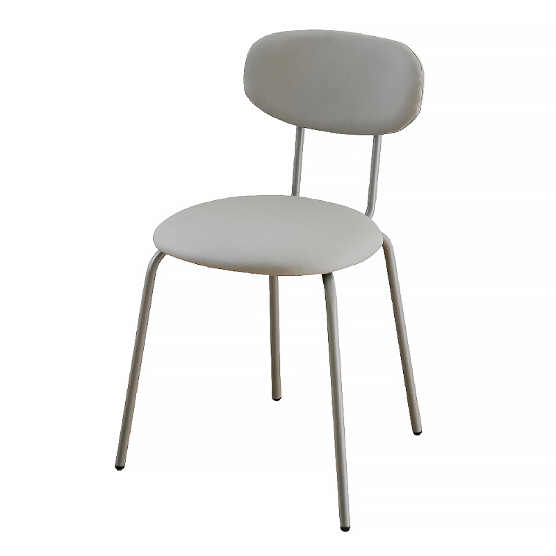 RICHOME佛萊靠背椅-灰色<DIY組裝商品>