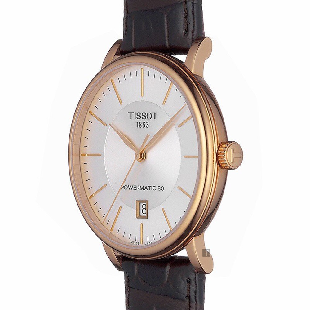 TISSOT天梭 Carson 經典機械錶-40mm T1224073603100, , large
