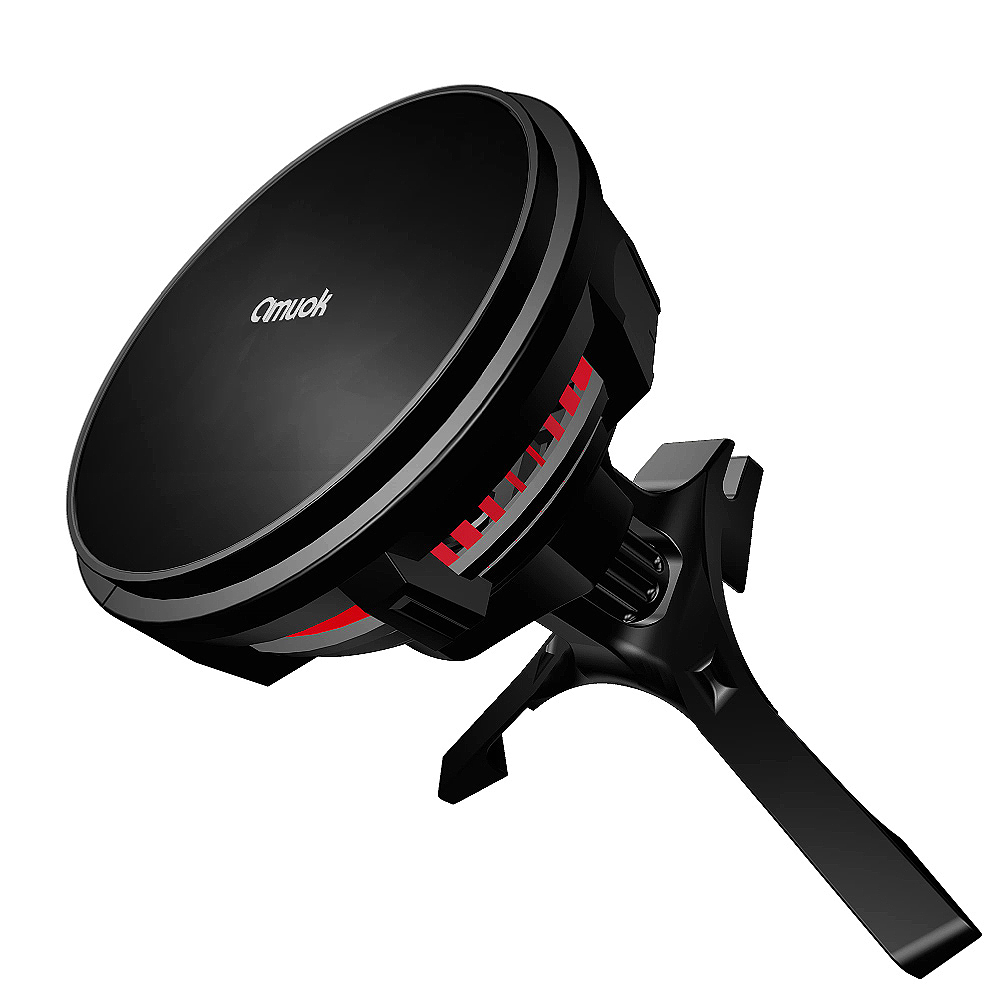 【amuok】FLEXI SENSE Automatic wireless car mount(Black)