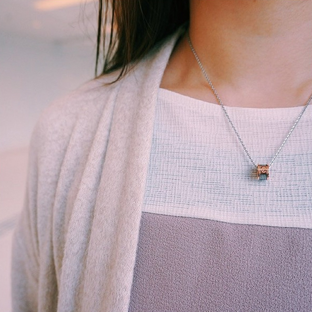 CHARRIOL 夏利豪 FOREVER 鋼索項鍊 08-102-1139-8, , large