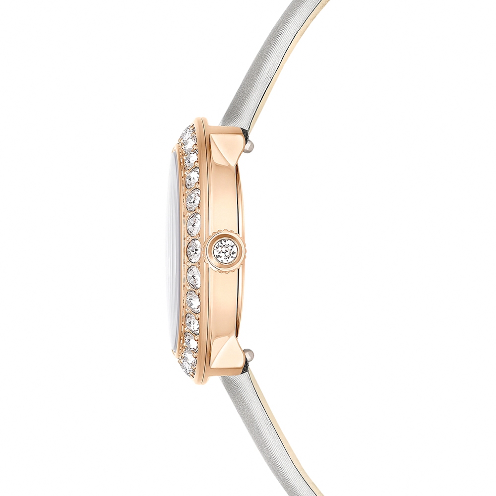 SWAROVSKI 施華洛世奇 Matrix Tennis 水晶錶圈手錶 女錶-30mm 送禮推薦 5710105, , large