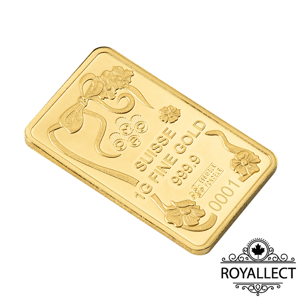 [Royallect] PAMP Iconic Barbie 1g Pure Gold Bar, , large