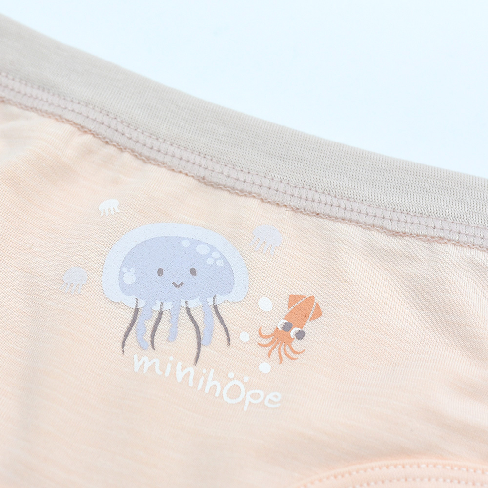 女童三角褲-歡樂跳舞的水母, , large