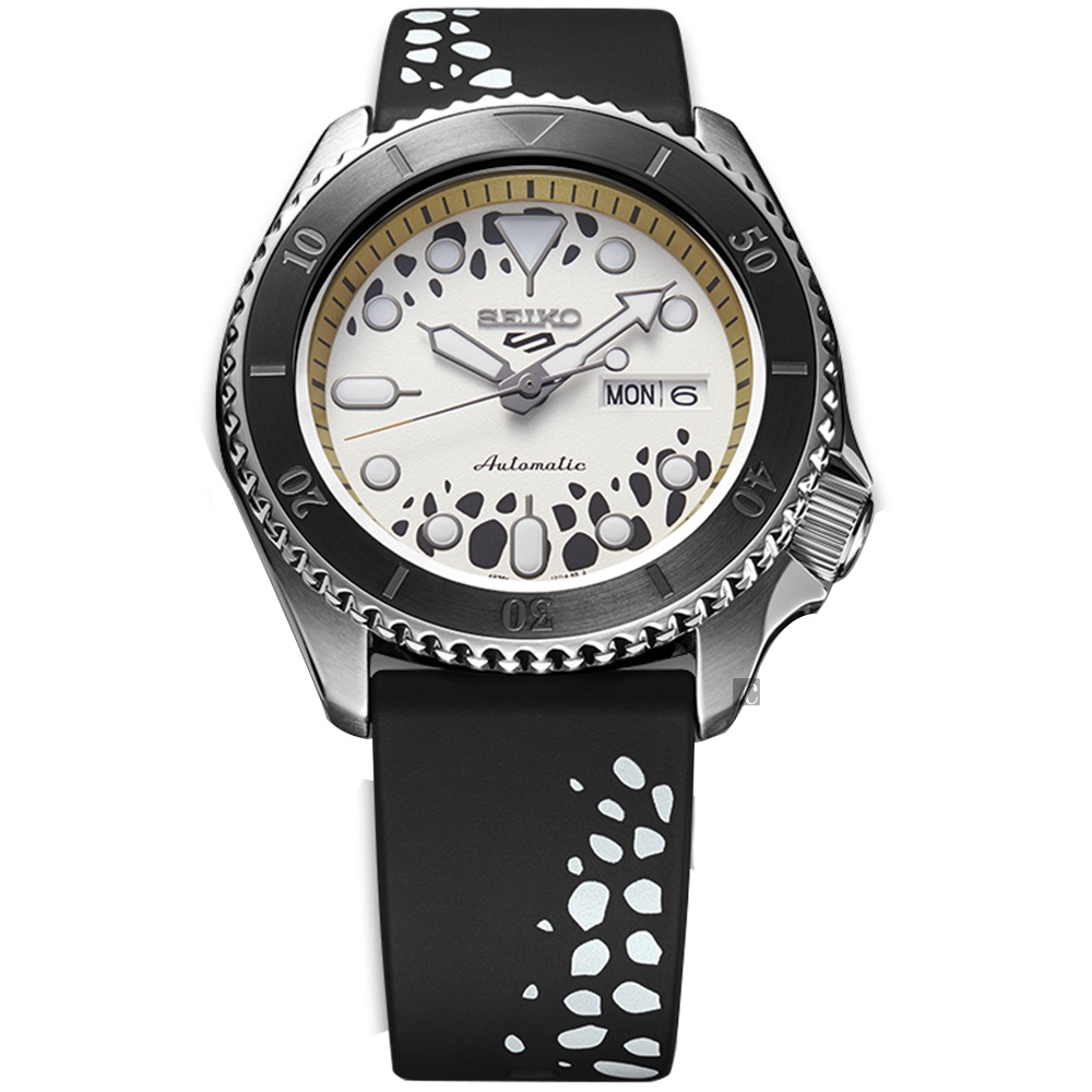 SEIKO 精工 5 Sports X One Piece 航海王 羅 聯名限量機械錶 SRPH63K1, , large