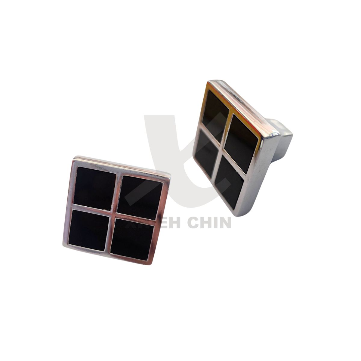 【協進五金】鑲鑽拉手 吊鉻鑲黑色鑽(4顆)