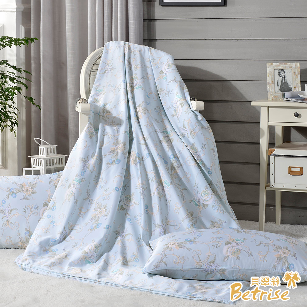 【Betrise】Green Flower | Upgraded graphene moisture-wicking Tencel cotton quilt/150x180cm (Add more to get the same style cotton pillowcase x2) [LY SHIN BEDDING], , large