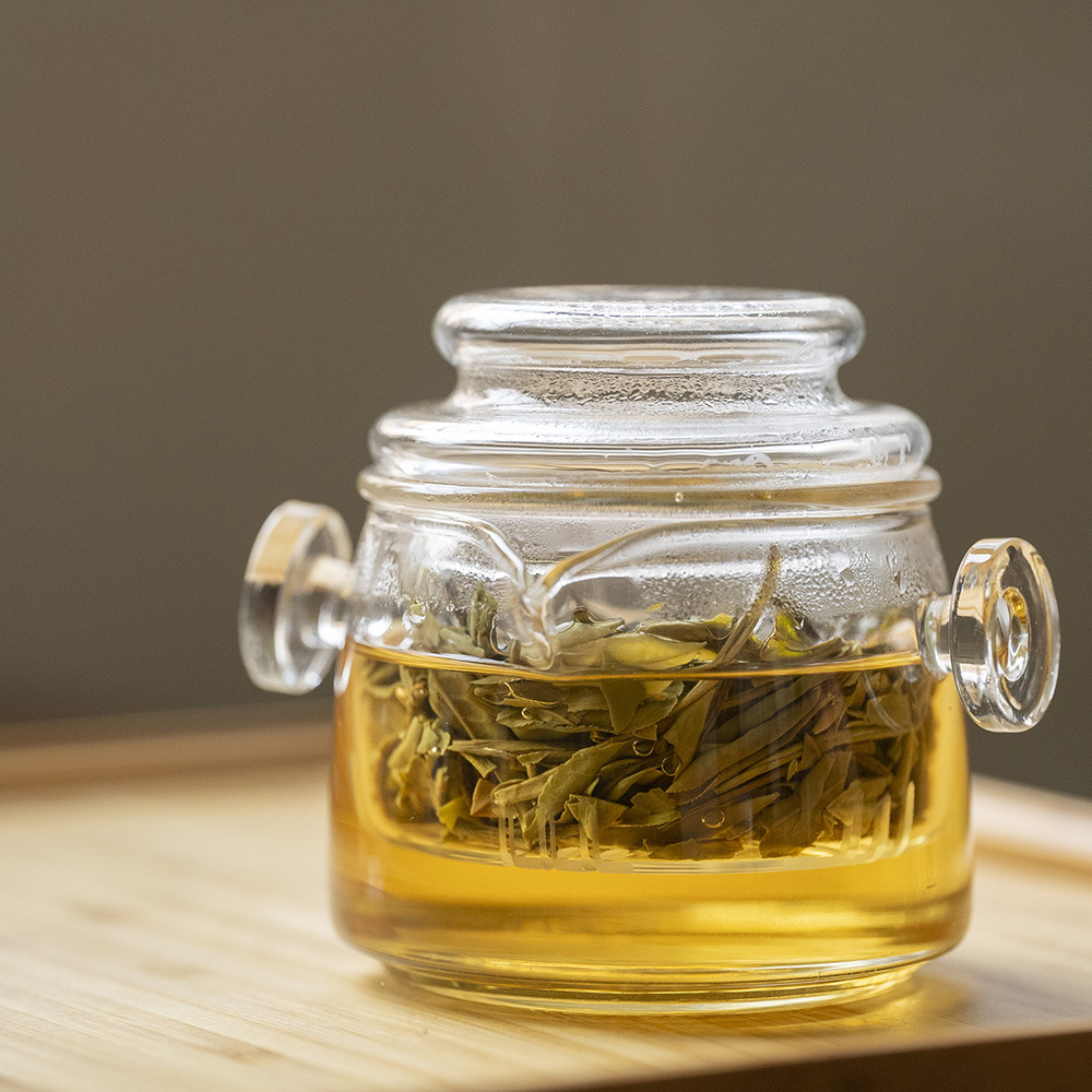 【GlassKing】FH-799G 耐熱手抓壺 耐熱玻璃壺 高硼硅玻璃 功夫茶具 三才杯 泡茶壺 個人壺, , large