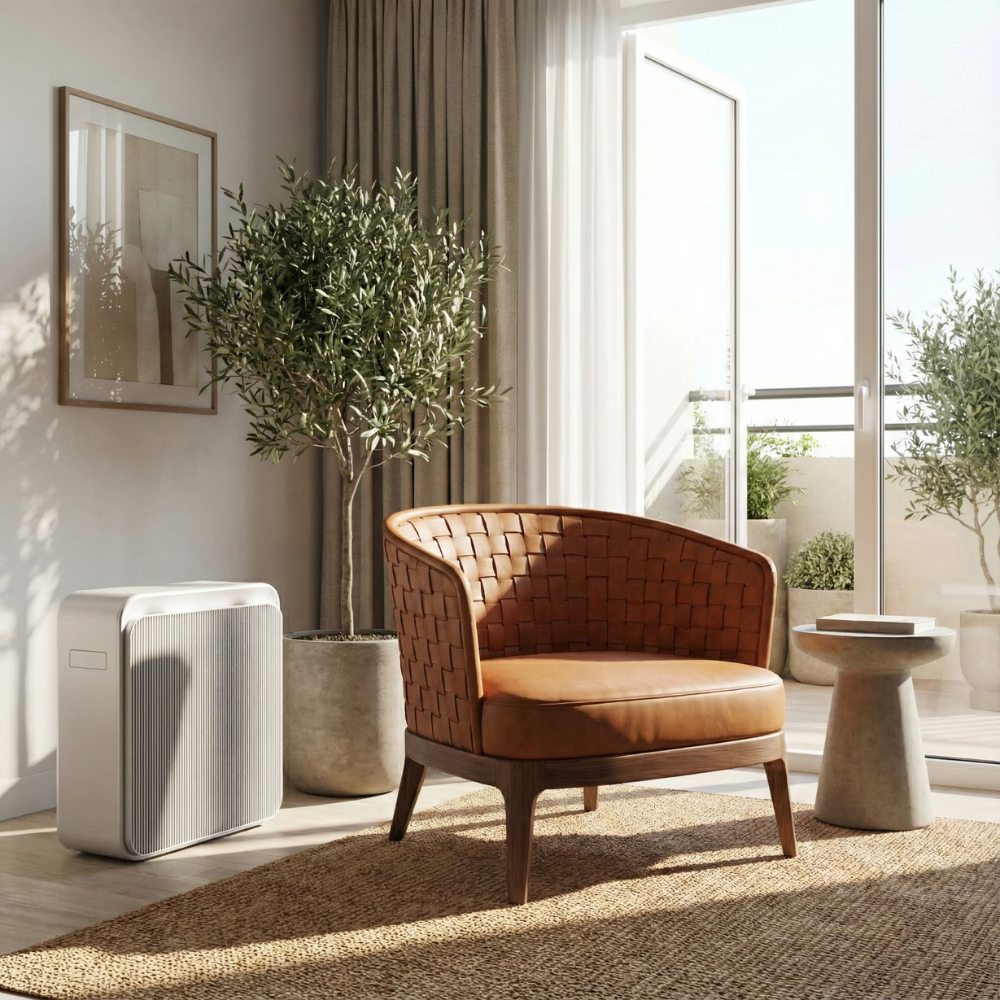 Apolnus Filter-Free Air Purifier &ndash; Nano-Grade Purification, Energy Star Certified, Large Area Coverage (Up to 60m&sup2;), C18ES-L, , large