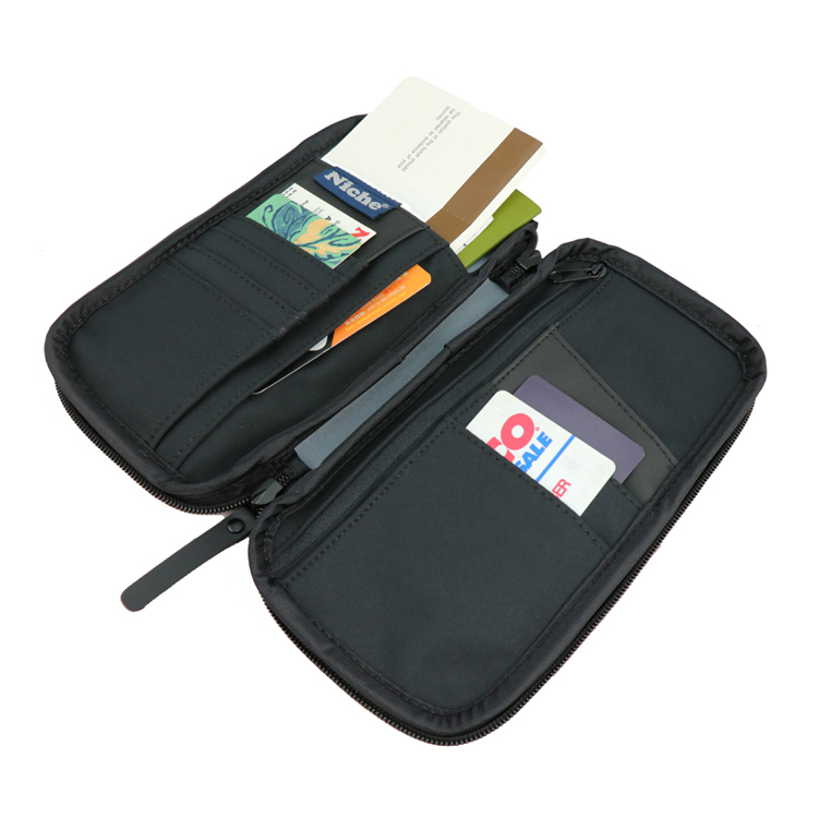 【Niche 樂奇】護照卡夾包 旅行防盜證件包 N-19810  附肩背帶, , large