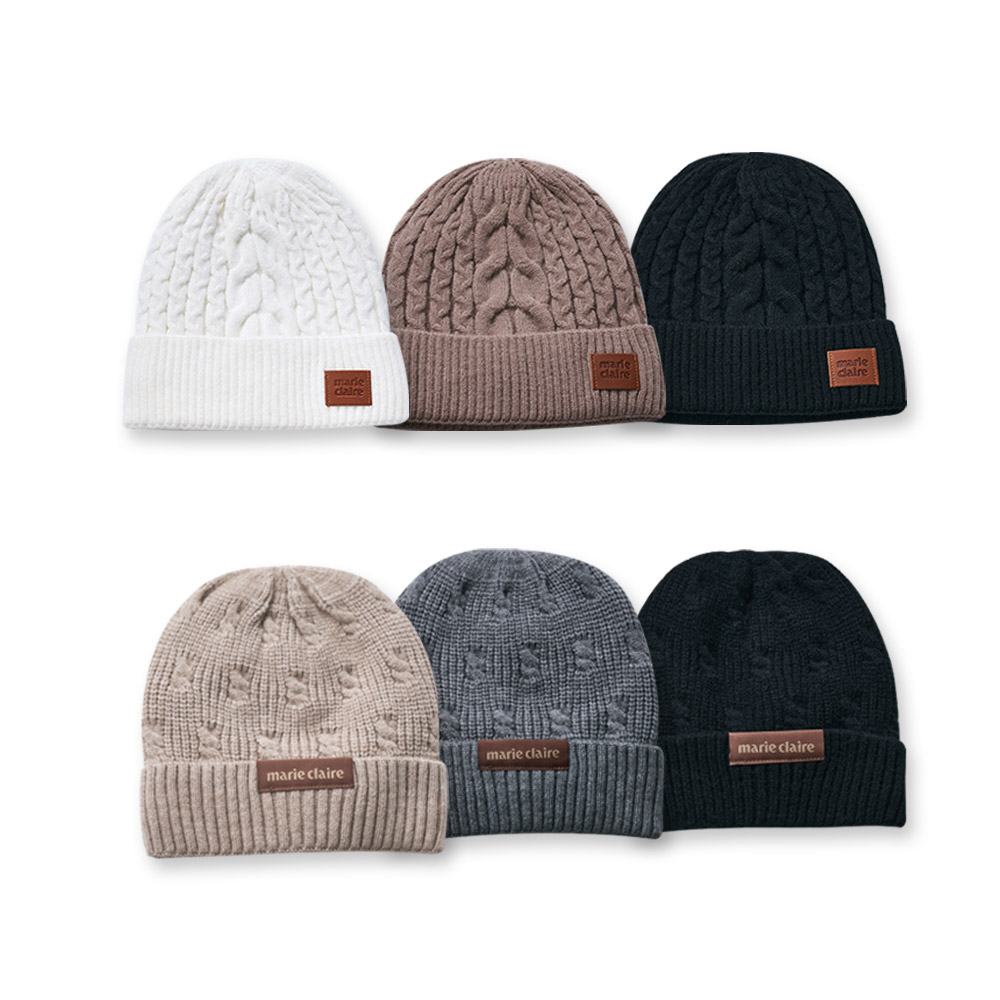 美麗佳人毛帽 針織保暖毛帽 針織帽 冬天帽子 毛線帽 滑雪【旺達棉品】MC-LN02, , large