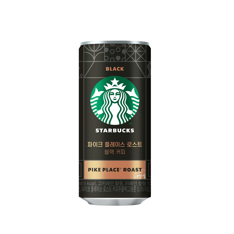 【STARBUCKS 星巴克】派克市場黑咖啡 1箱(200mlx36瓶/箱), , large