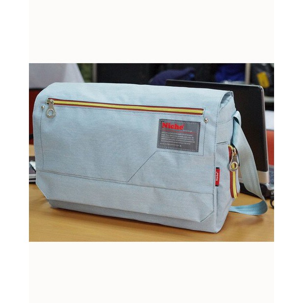 【Niche 樂奇】輕量型側背包 尼龍防潑水斜背包 郵差包  NCL-5321, , large