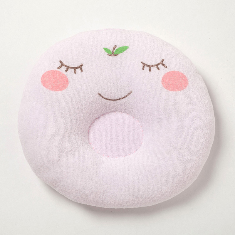 舒眠嬰兒圓枕(可愛蘋果), , large