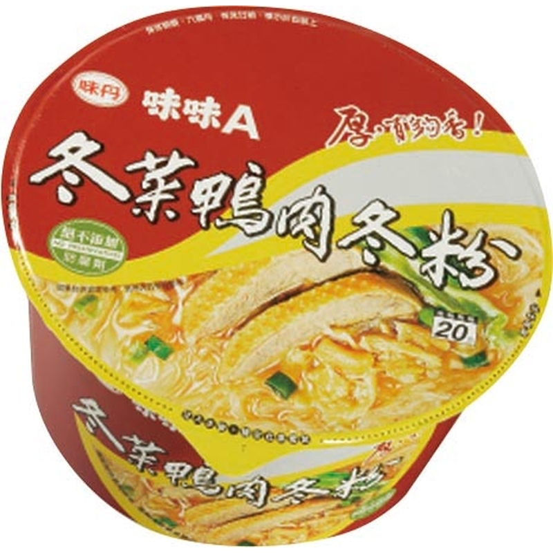 味味a冬菜鴨肉冬粉 碗 60g 家樂福線上購物