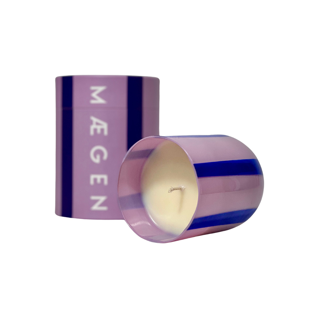 Atina Candle-Olive/White  Fresh Olive & Lemon, , large