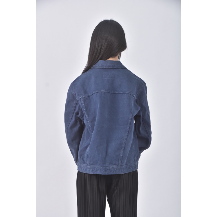 (M) ittierre丹寧牛仔質感棉質純棉藍色外套二手衣, , large