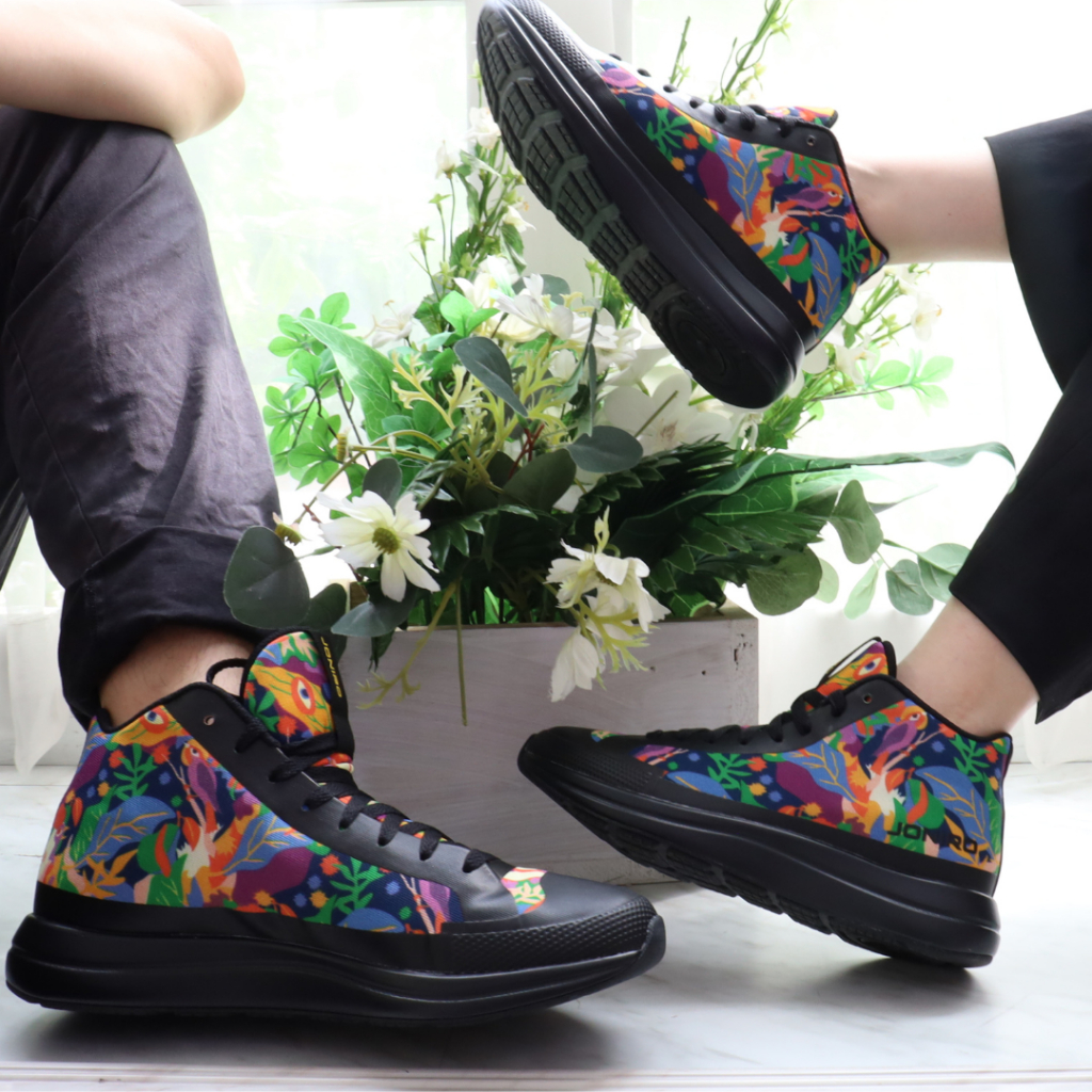 【JONIRO】100%MIT台灣製造 Fly Out 帆人鞋_都會叢林 帆布鞋 穿搭 白鞋 運動 休閒 學生(男女款), , large