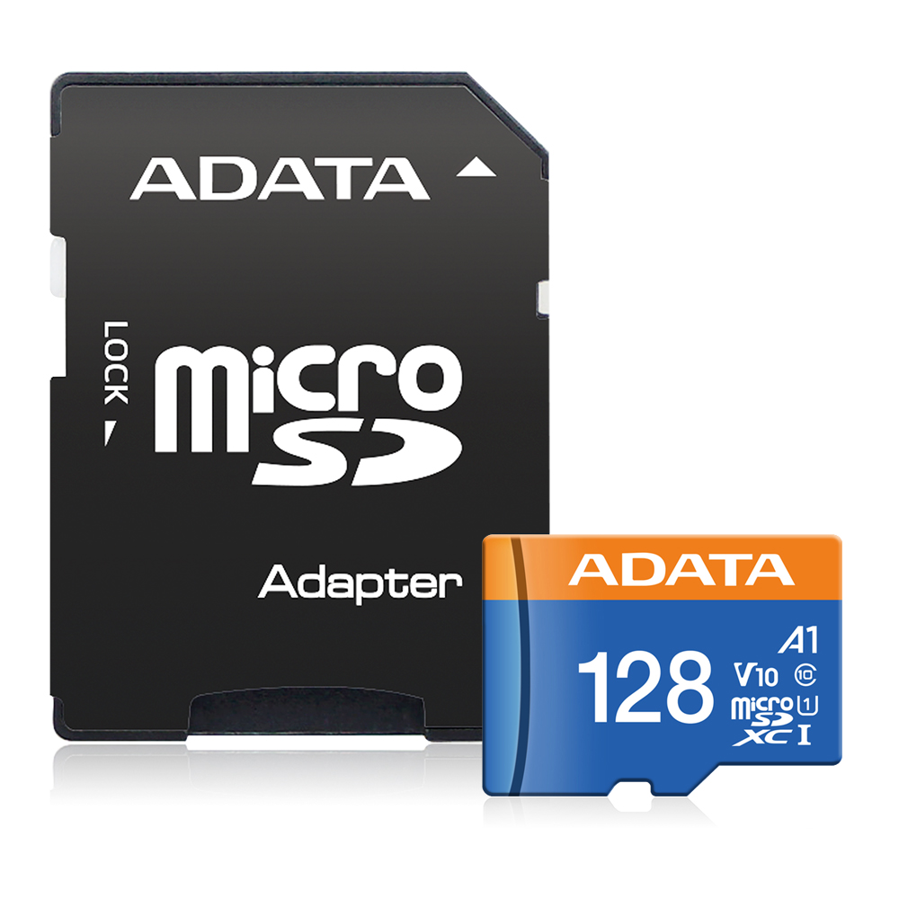 【ADATA 威剛】128G micro SDXC UHS-I V10 A1 CLASS10 U1 記憶卡, , large