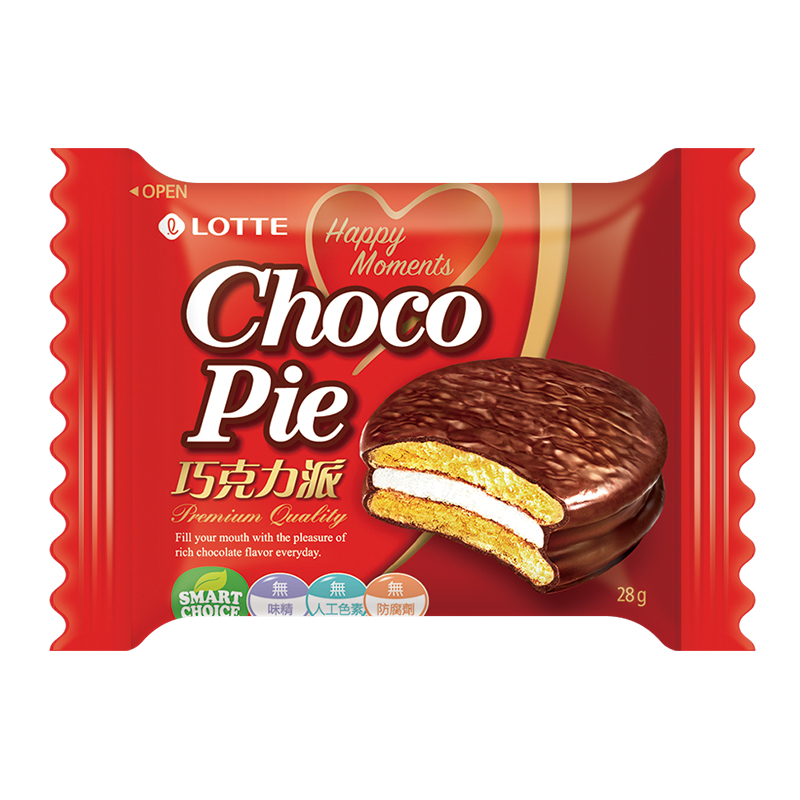 LOTTE Chocolate Pie-6piece, , large