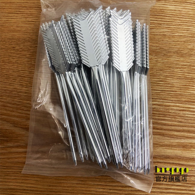 [巴果果]水果叉 調酒裝飾 竹叉 竹籤 叉子 竹串 點心叉 炸物叉 串烤叉 漢堡串 婚禮派對 飛鏢針插 PCOB-01-D, , large