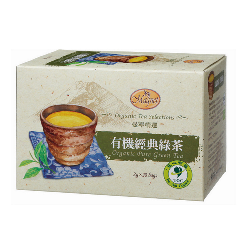 Magnet Organic Pure Green Tea, , large