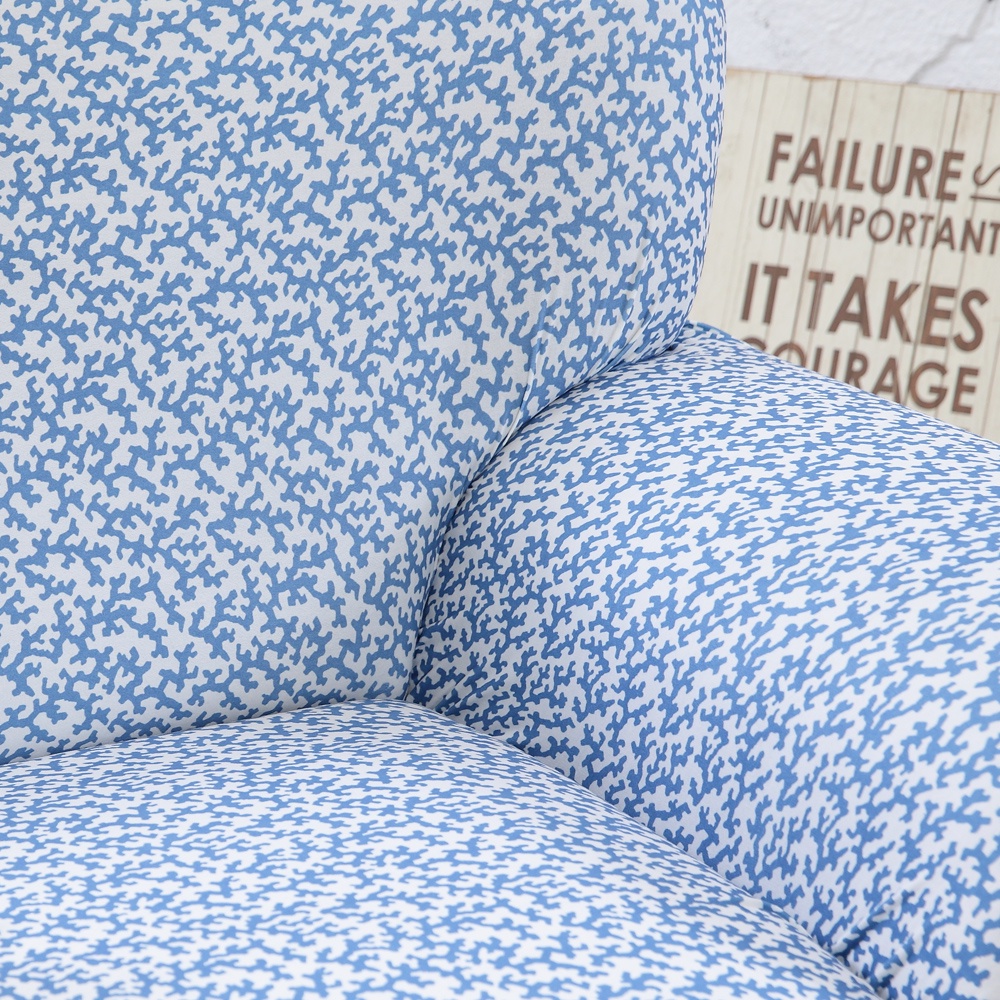 【歐卓拉】海洋奇蹟棉柔彈性沙發套-1人座/2人座/3人座/1+2+3人座 2件再折 萬用沙發罩彈性防滑全包, , large