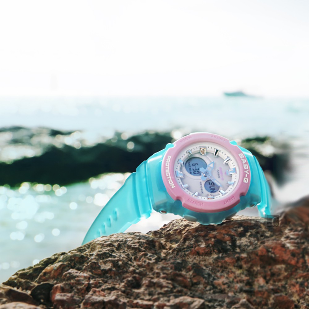 CASIO 卡西歐  Baby-G 果凍甜心手錶(BGA-270-2A), , large