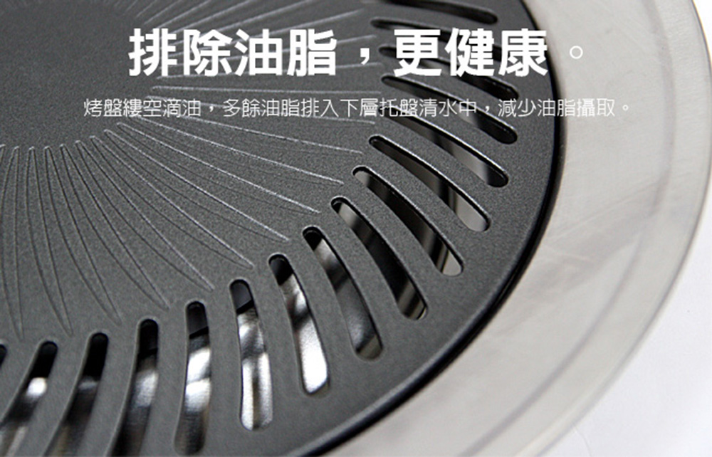 GS MALL 台灣製造 超導熱不鏽鋼燒烤盤 燒烤盤 不鏽鋼烤盤 燒烤盤 烤肉盤 煎盤 烤盤 超導熱烤鍋 不沾烤鍋, , large