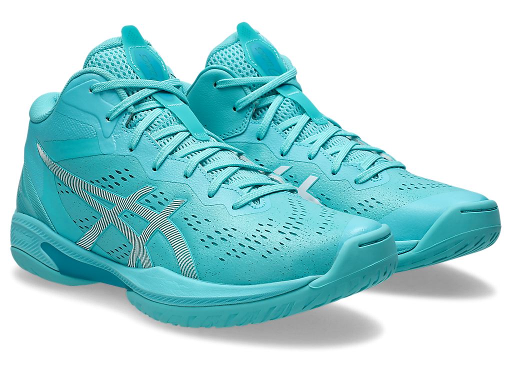 [秉宸] ASICS GEL-HOOP V16 S籃球鞋 亮藍綠 1063A086-400, , large