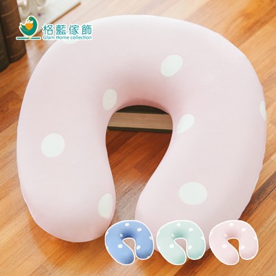 【格藍傢飾】水玉涼感舒壓護頸枕- 記憶綿 記憶枕 記憶頸枕 頭枕 脖枕 辦公室 飛機枕 午休枕 午睡枕 旅遊 車用, , large