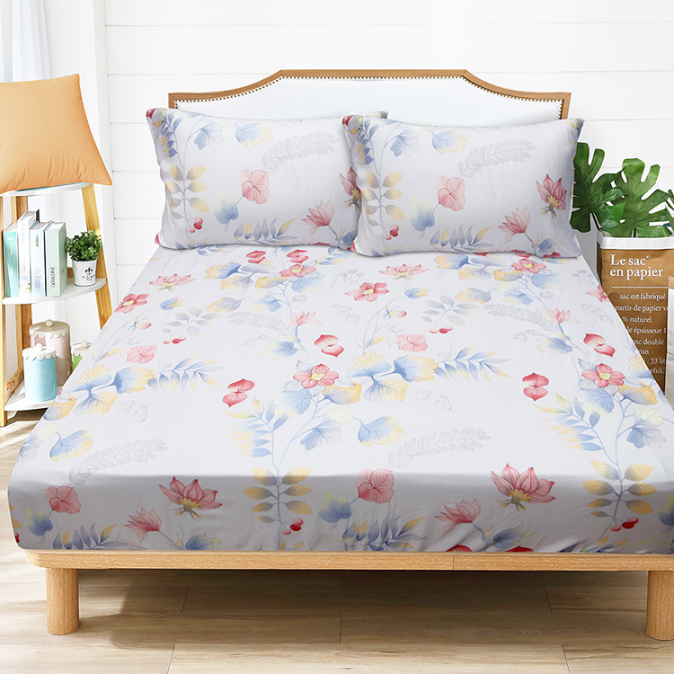 100%純天絲頂級60S雙人三件式床包組-舞伶春曉, , large