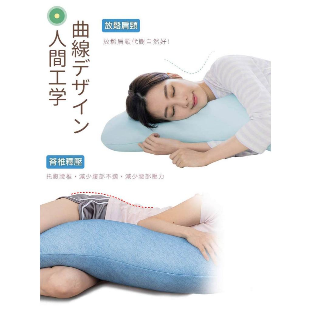 【日本旭川】AIRFit氧活力側睡枕+側睡枕專用枕套, , large
