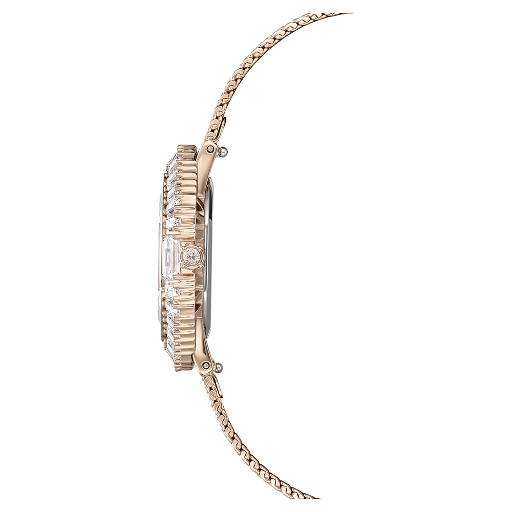 SWAROVSKI 施華洛世奇 Matrix 方形切割水晶八角米蘭帶手錶 女錶-30x25mm(5732501), , large