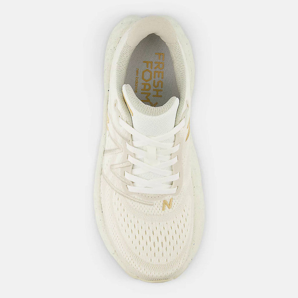 New Balance Fresh Foam X More V4 女 慢跑鞋 運動 D寬楦 奶白 [WMORWS4], , large