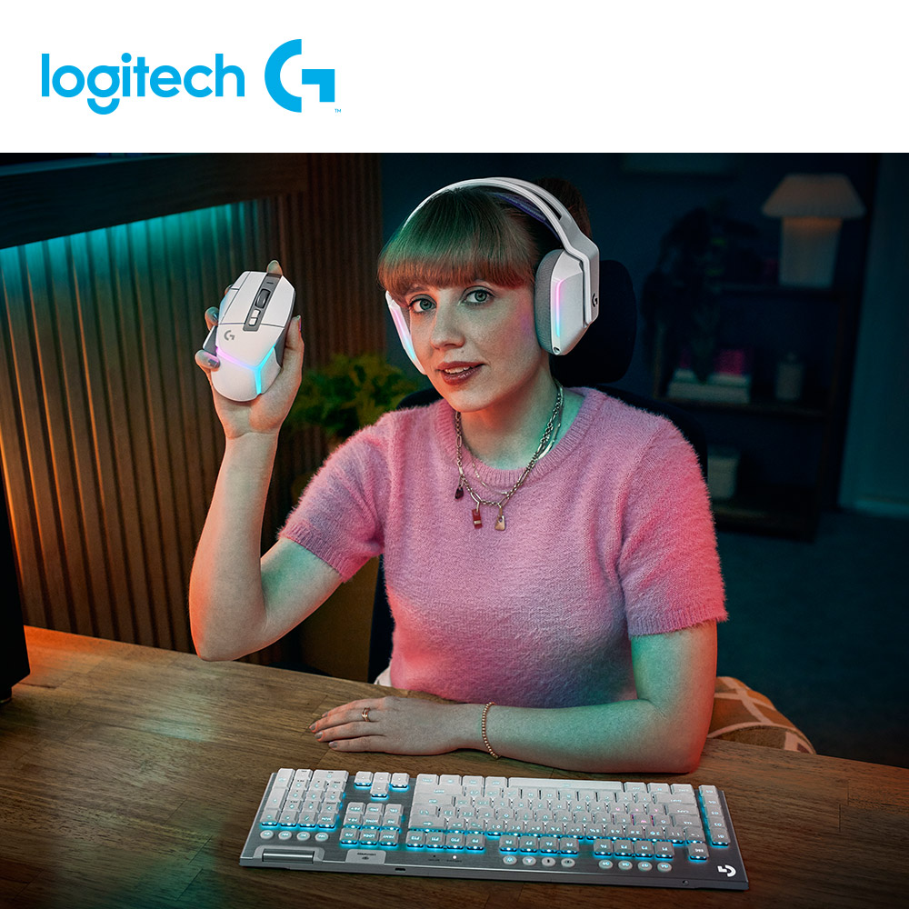 羅技G G915 X RGB無線機械式遊戲鍵盤, , large