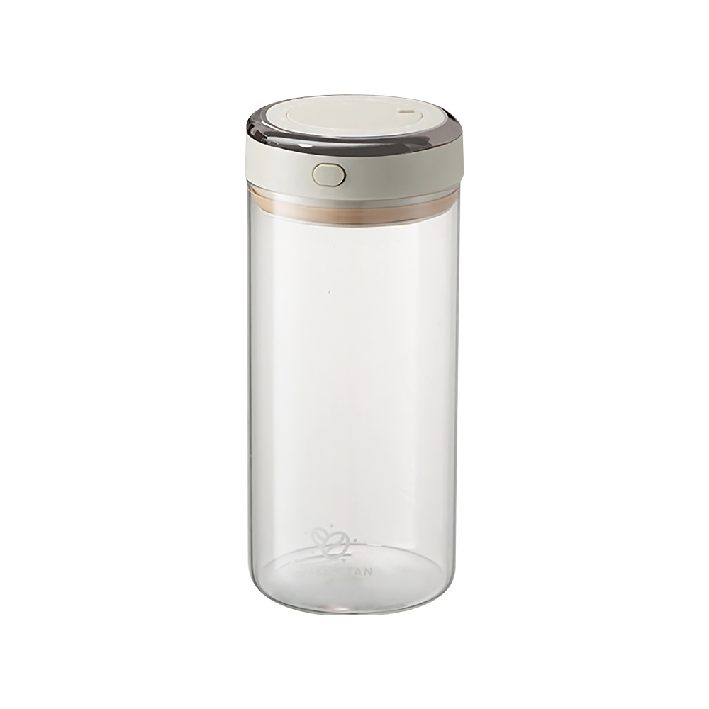 CafeDeck｜咖啡豆 真空密封 玻璃保鮮罐收納罐 1700ml, , large