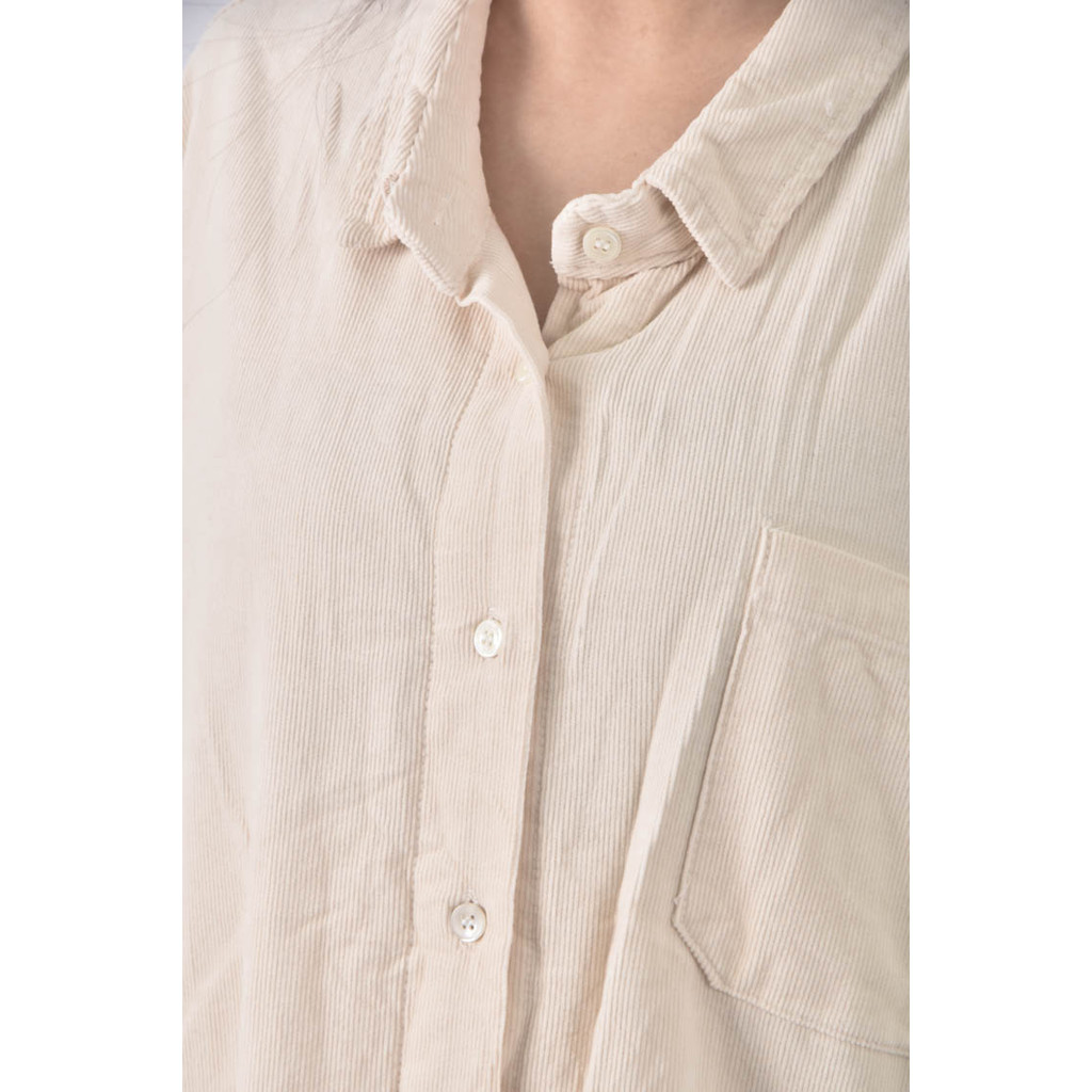 (2XL) boundary燈芯絨杏色洋裝二手衣, , large