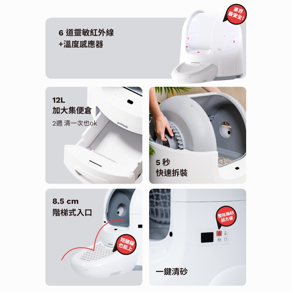 【GC】鏟不停CatPalace全自動貓砂盆配件 專用垃圾袋 抽繩清潔袋 15入 / 組, , large