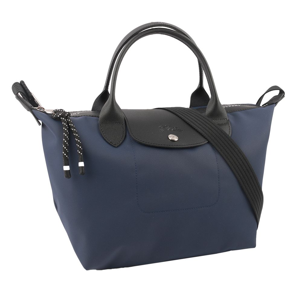 LONGCHAMP S號 LE PLIAGE ENERGY 再生帆布二用包/海軍藍, , large