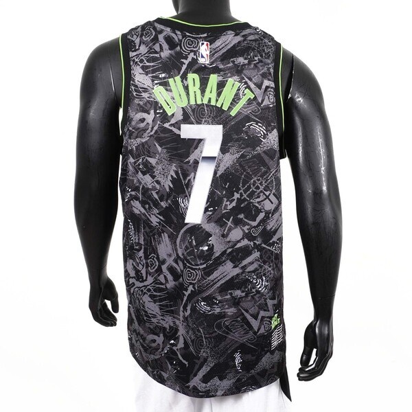 Nike MVP Kevin Durant 男 籃球背心 球衣 NBA 運動 休閒 黑灰 綠 [DA6954-073], , large