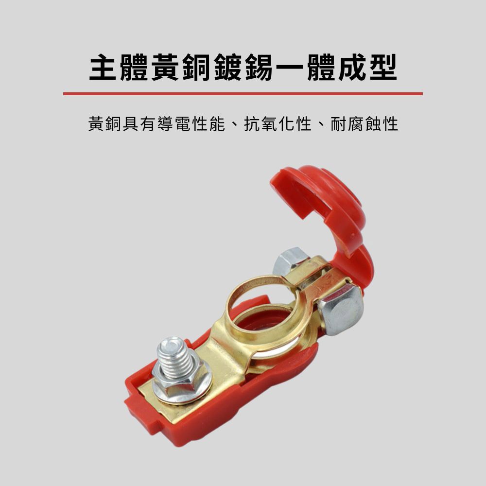 Battery disconnector positive and negative terminals, , large