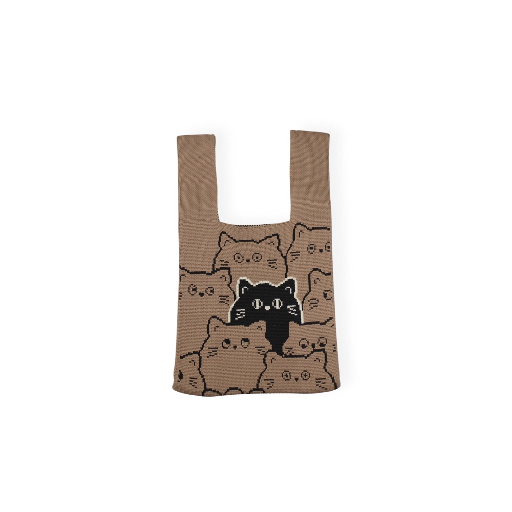 【YUN SELECT】韓系選品 針織手提包, , large